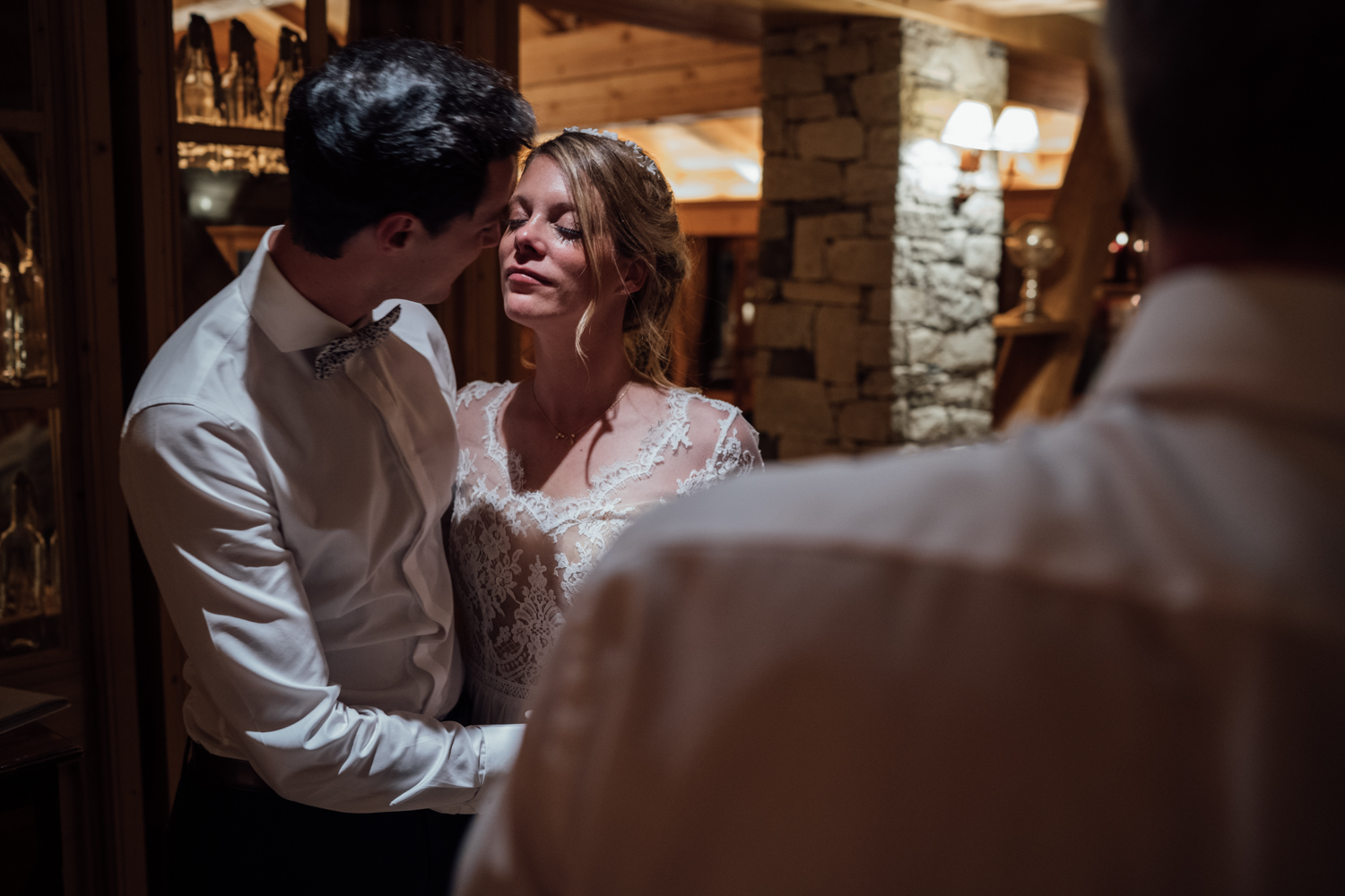 Céline & Adrian wedding at Verbier, Suisse, by Alex Tome