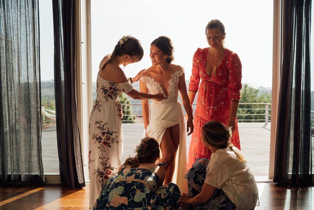 Fadia & Arthur wedding at Quinta da Bela Vista, Lisbonne, Portugal, by Alex Tome