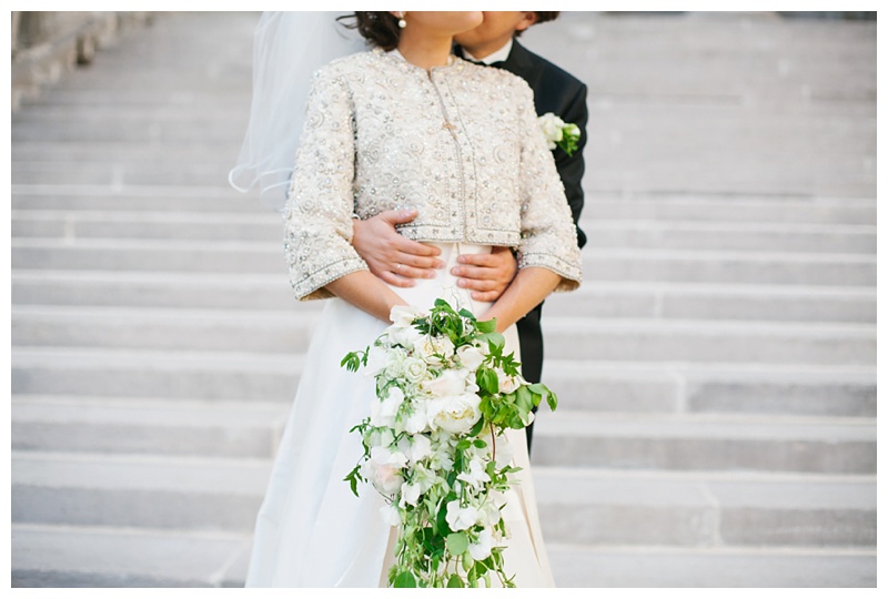 Geoffroy & Arianna wedding at Shangri-La, France, by Alex Tome
