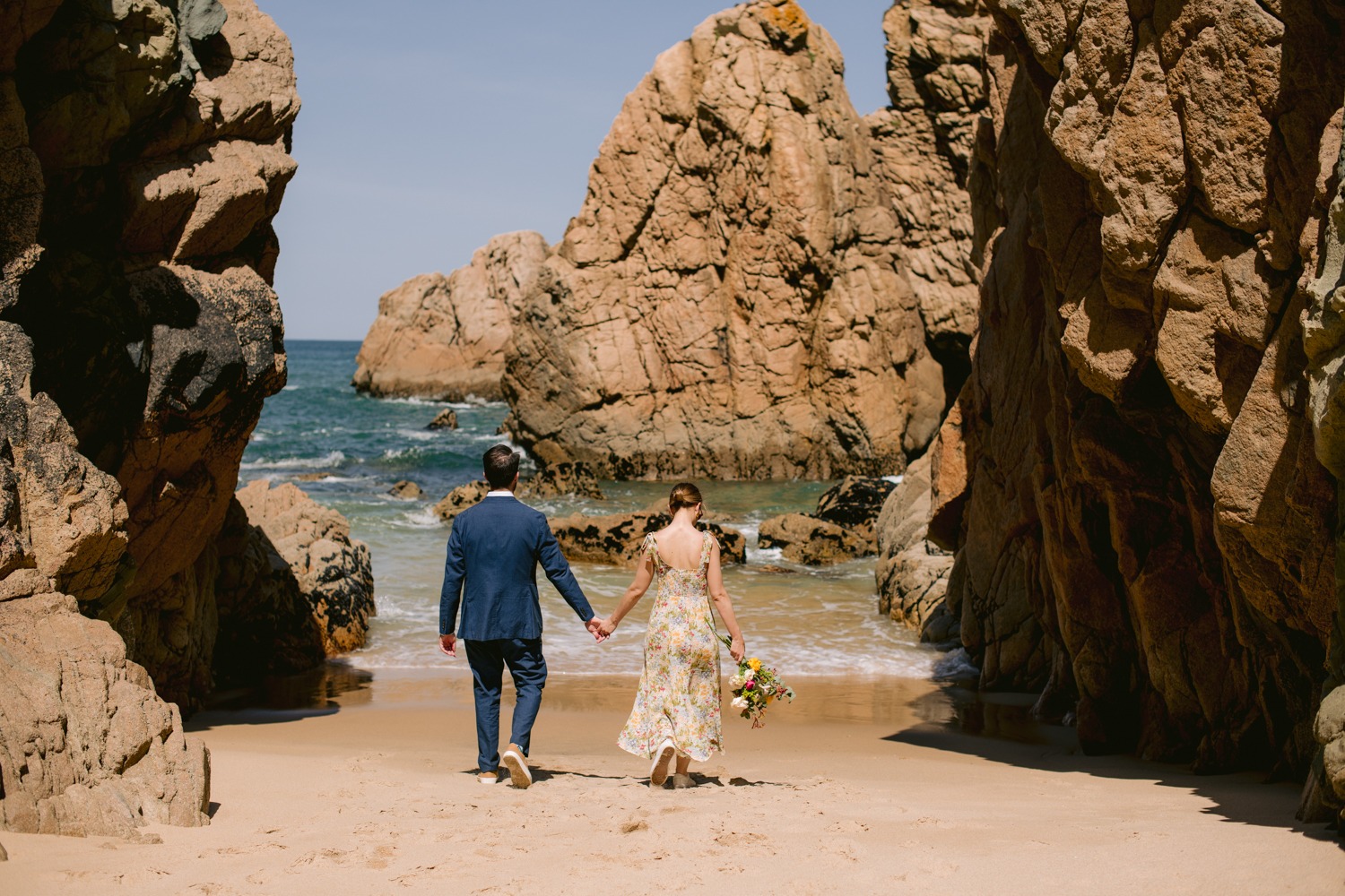 Ingrid & Josh wedding at Praia da Ursa, Sintra, Portugal, by Alex Tome