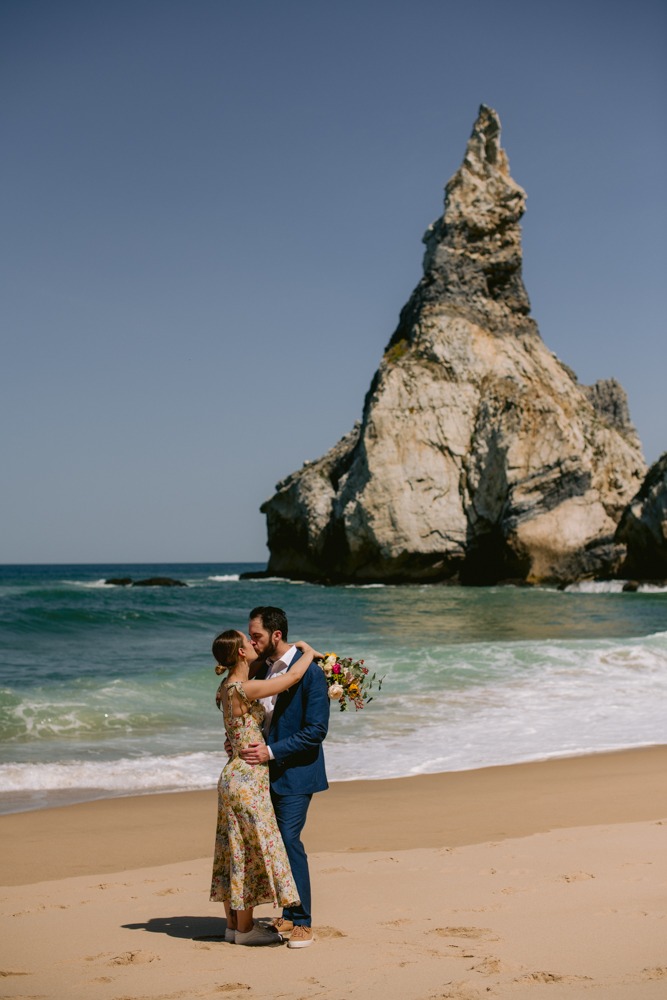 Ingrid & Josh wedding at Praia da Ursa, Sintra, Portugal, by Alex Tome
