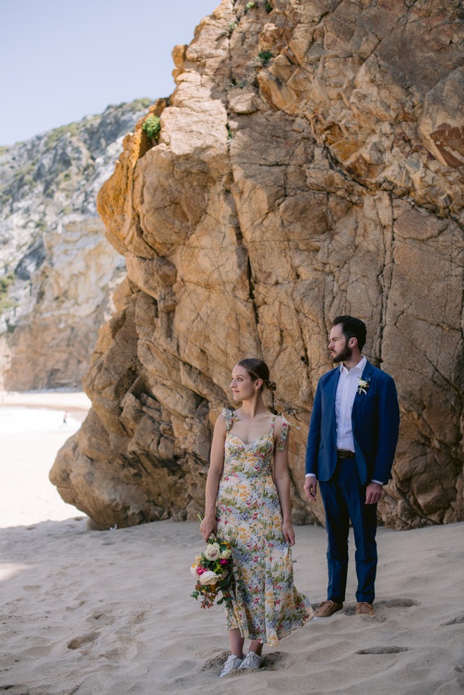 Ingrid & Josh wedding at Praia da Ursa, Sintra, Portugal, by Alex Tome