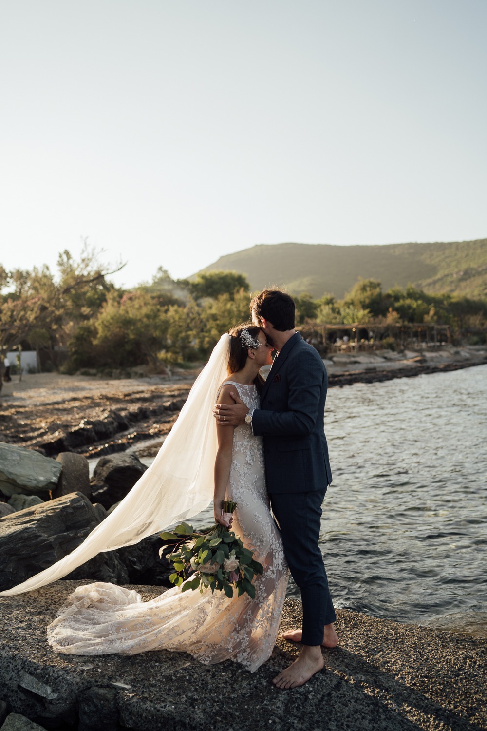 Margaux & Sébastien wedding at Corse, France, by Alex Tome