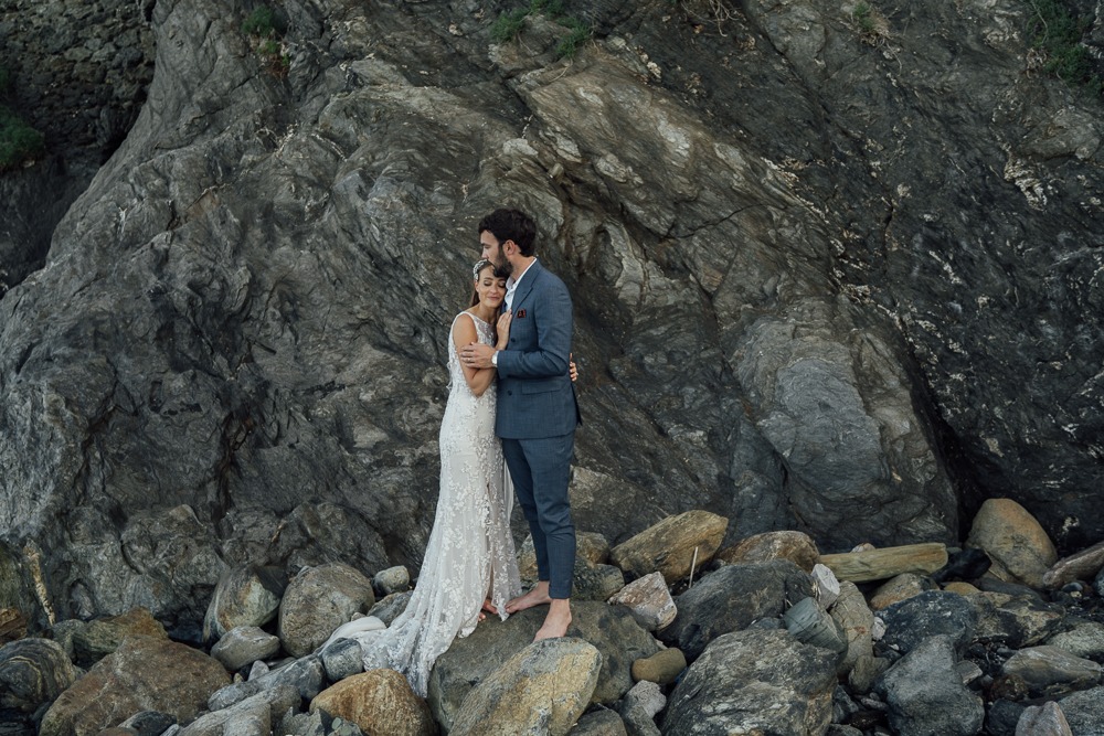 Margaux & Sébastien wedding at Corse, France, by Alex Tome