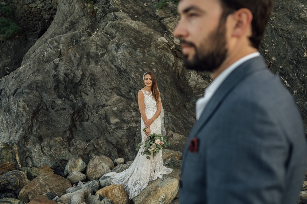 Margaux & Sébastien wedding at Corse, France, by Alex Tome