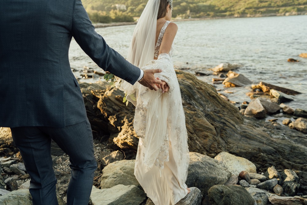 Margaux & Sébastien wedding at Corse, France, by Alex Tome