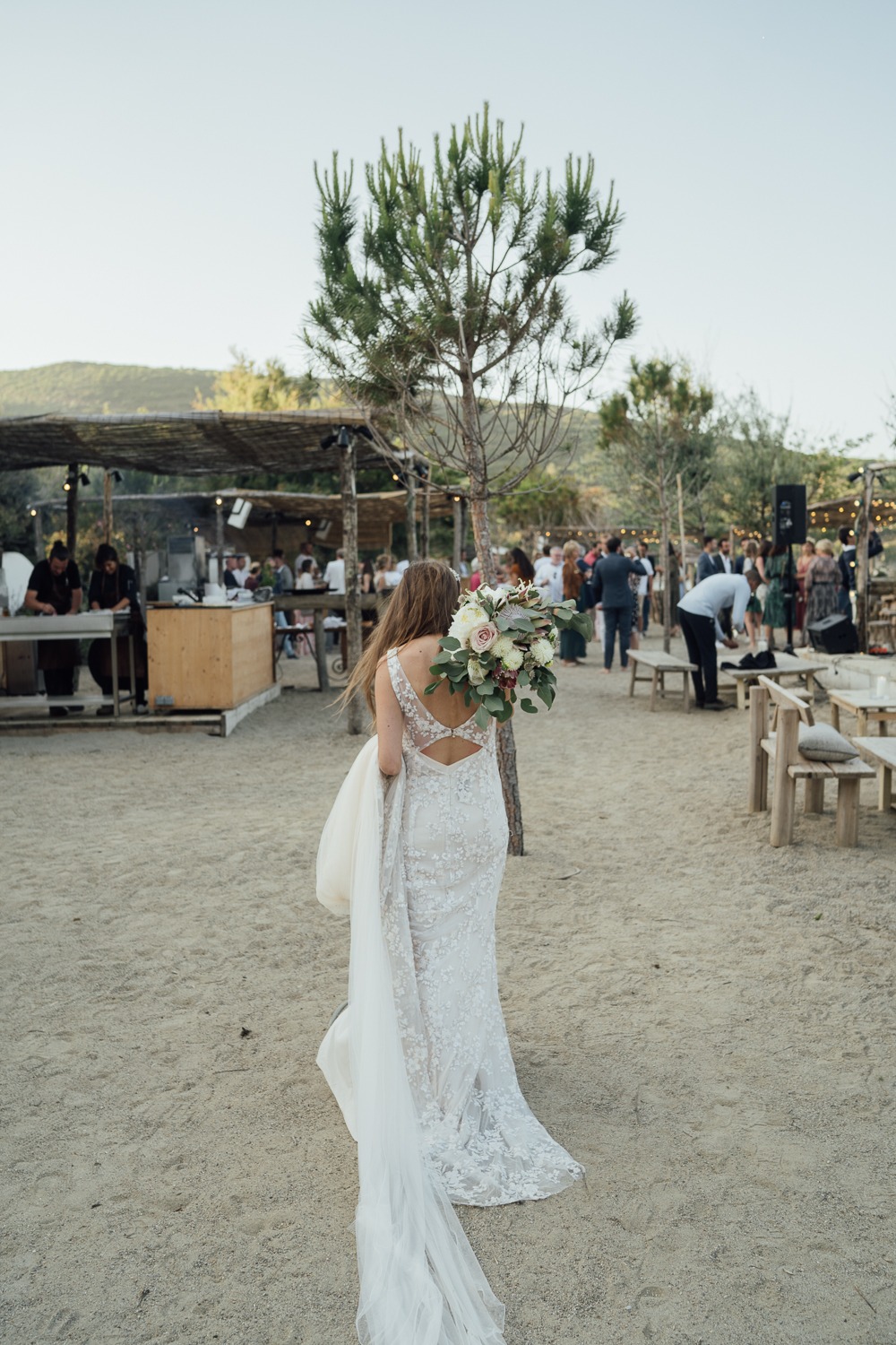 Margaux & Sébastien wedding at Corse, France, by Alex Tome
