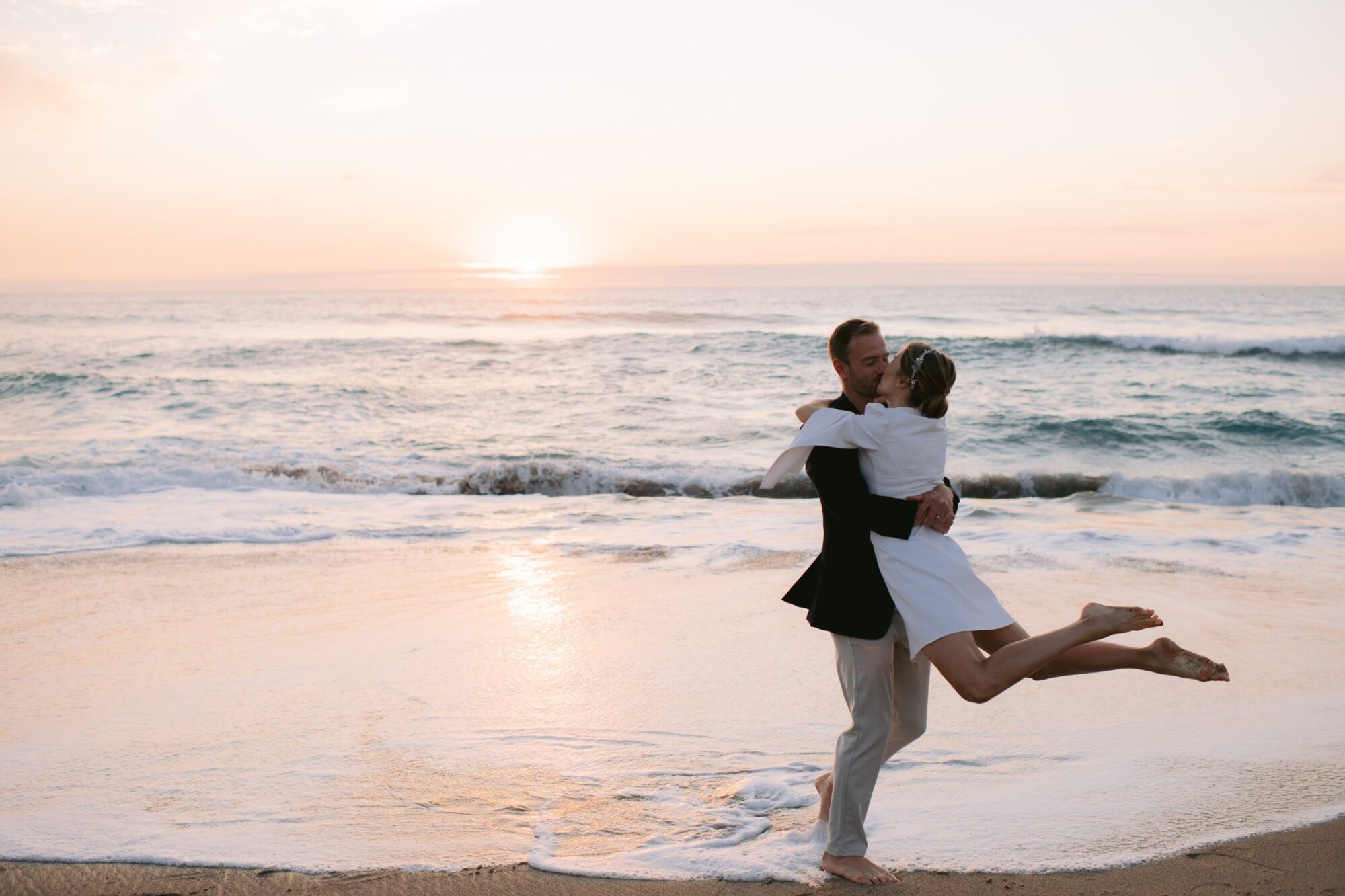 Olga & Darren wedding at Praia do Guincho, Sintra, Portugal, by Alex Tome