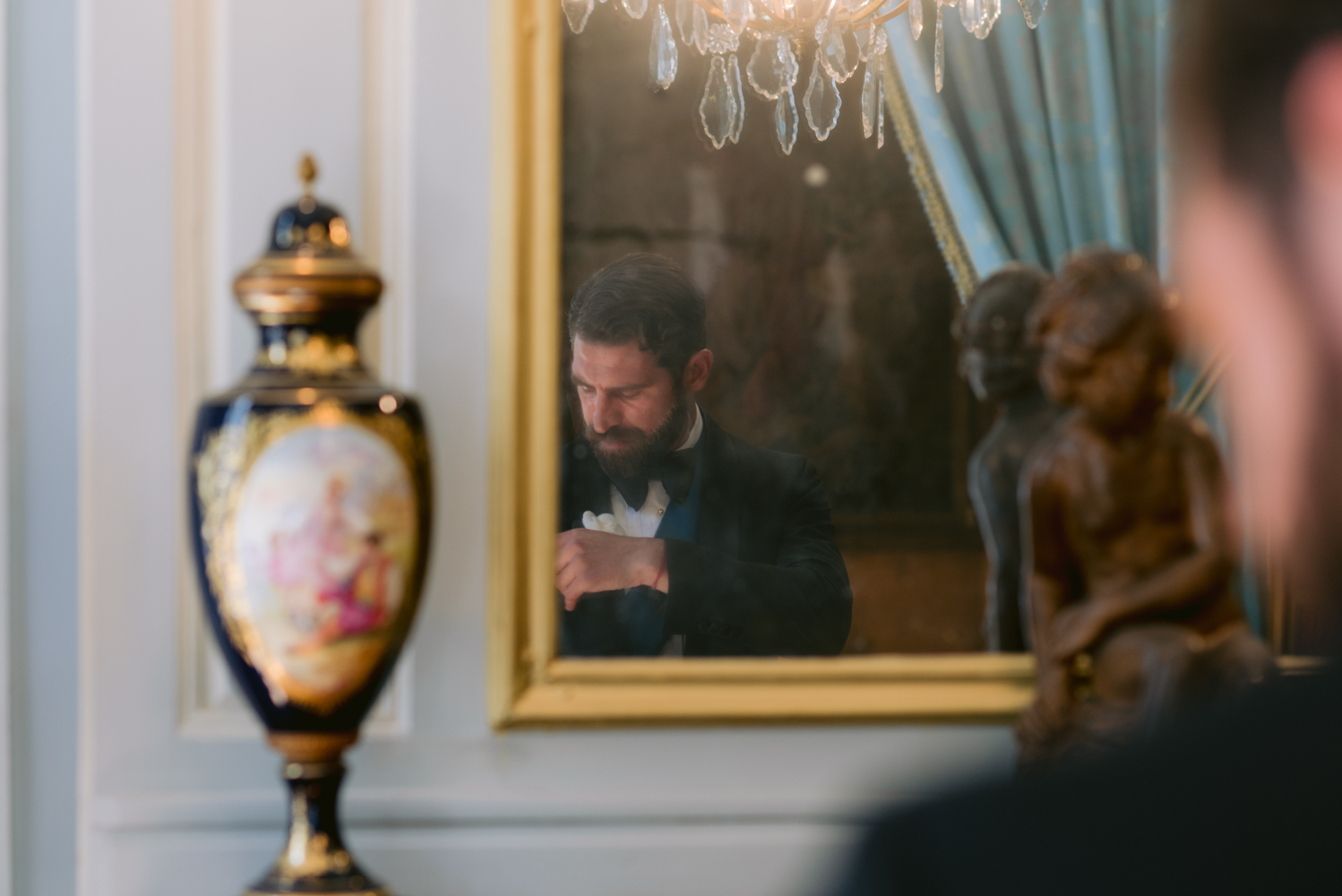 Alejandro & Alberto wedding at Château des Ormes, France, by Alex Tome