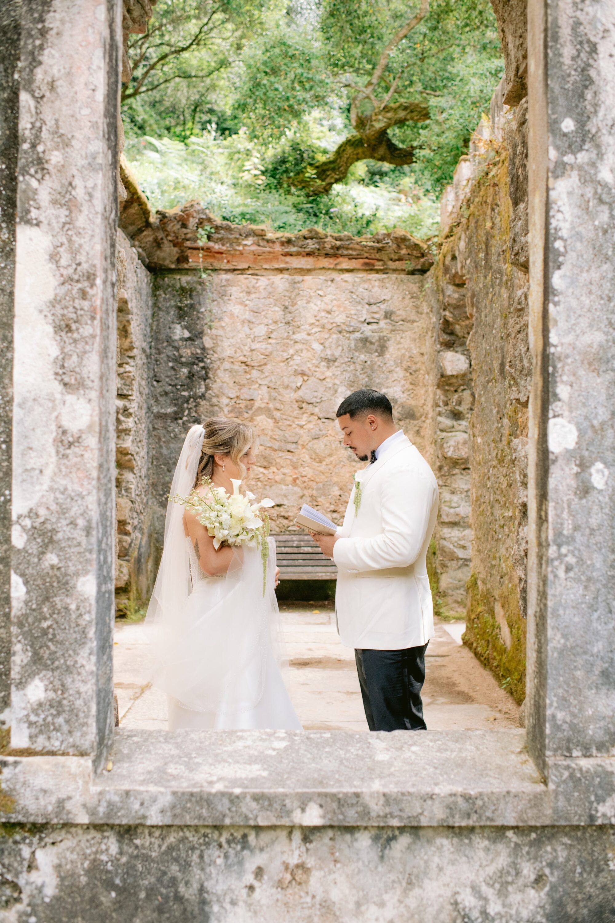 Crystal & Alex wedding at Sintra, Portugal, by Alex Tome