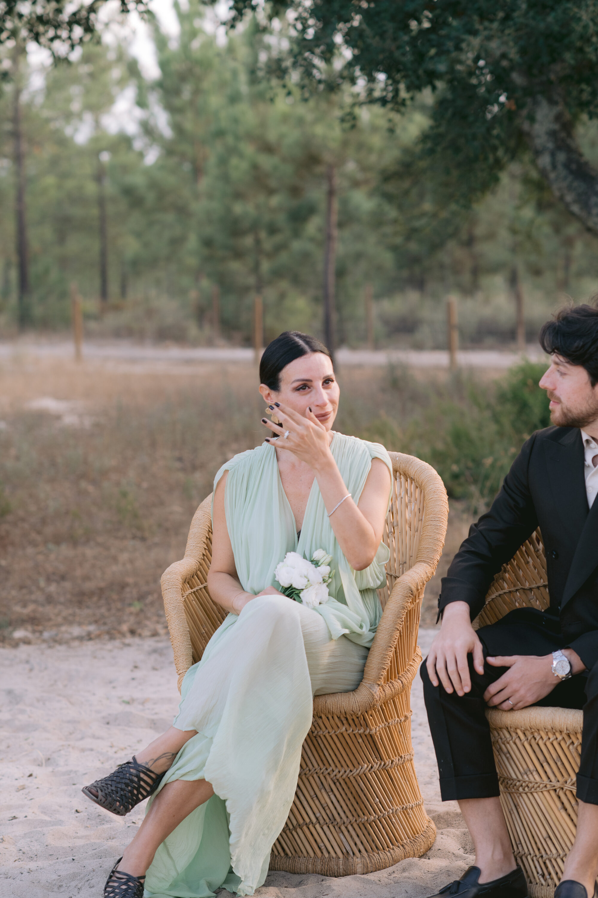 Francesca & Nicolas wedding at Comporta, Portugal, by Alex Tome