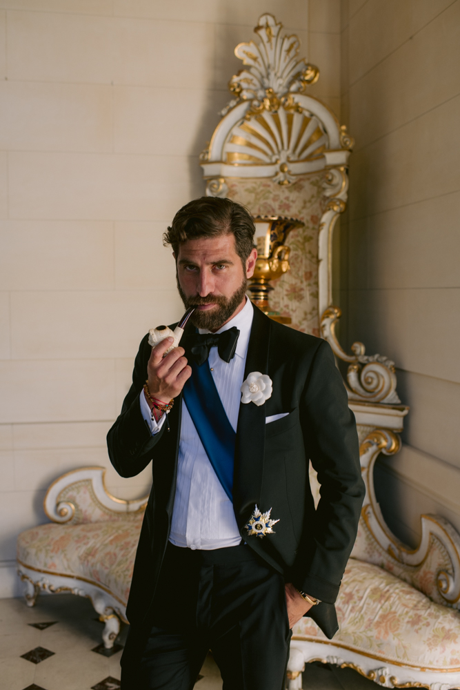 Alejandro & Alberto wedding at Château des Ormes, France, by Alex Tome