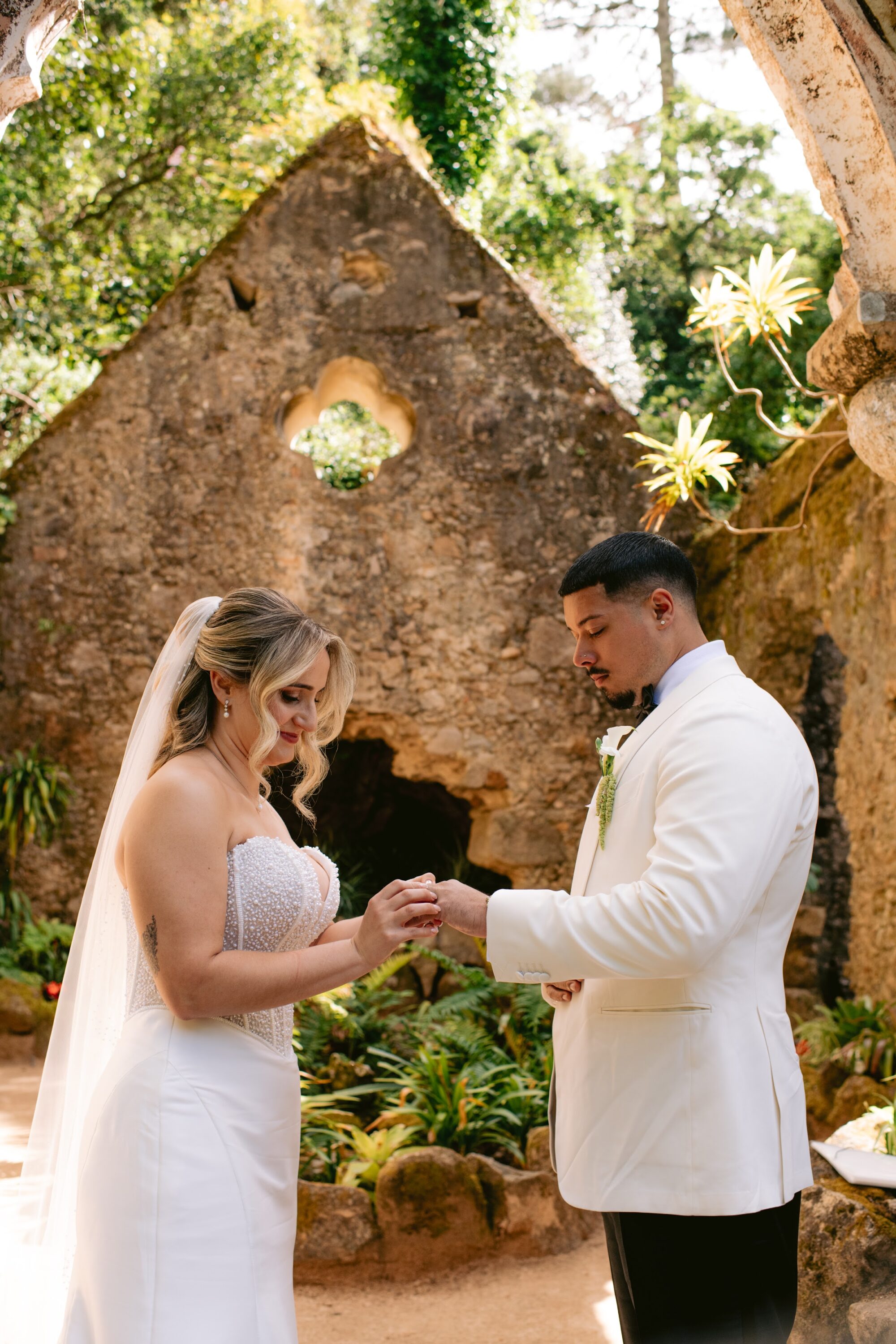 Crystal & Alex wedding at Sintra, Portugal, by Alex Tome