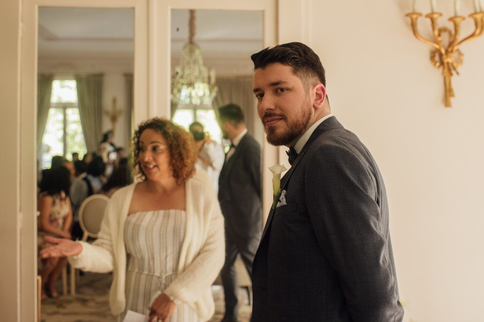Isabelle & Antoine wedding at Pré Catelan, Paris, France, by Alex Tome