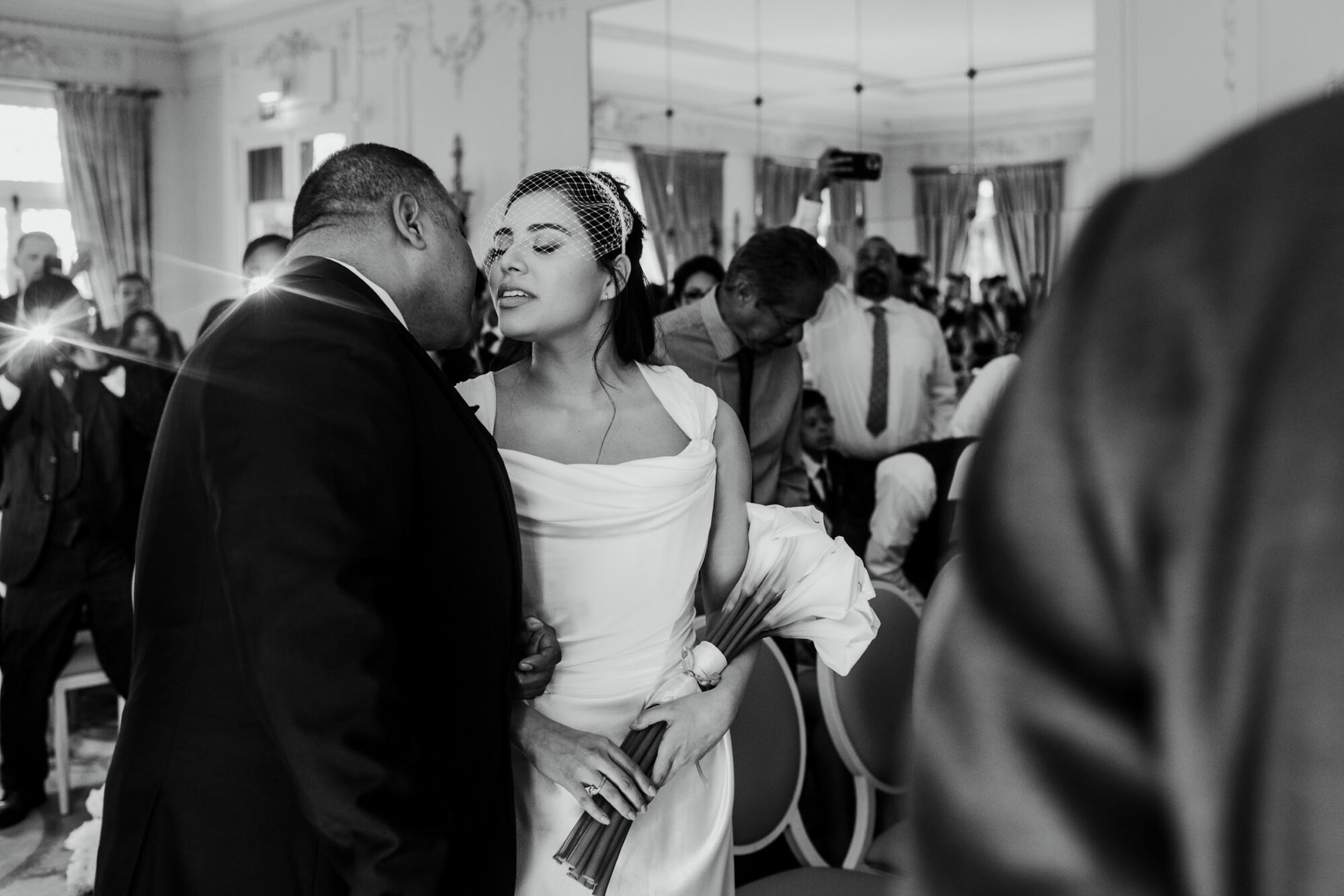 Isabelle & Antoine wedding at Pré Catelan, Paris, France, by Alex Tome