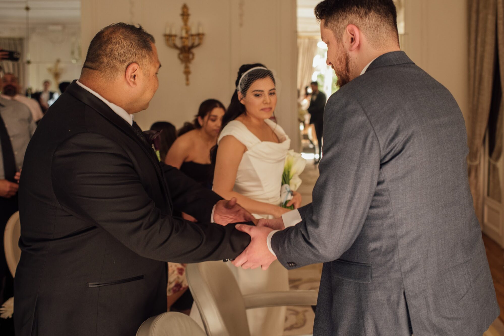 Isabelle & Antoine wedding at Pré Catelan, Paris, France, by Alex Tome