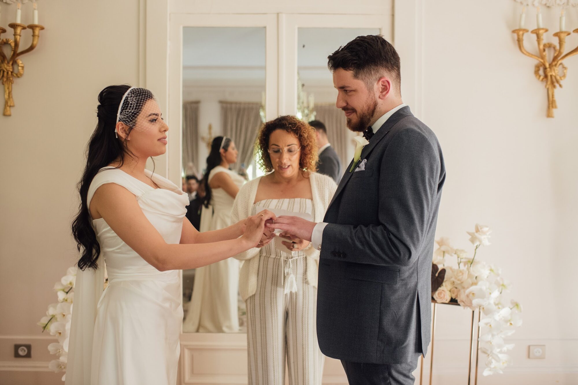 Isabelle & Antoine wedding at Pré Catelan, Paris, France, by Alex Tome
