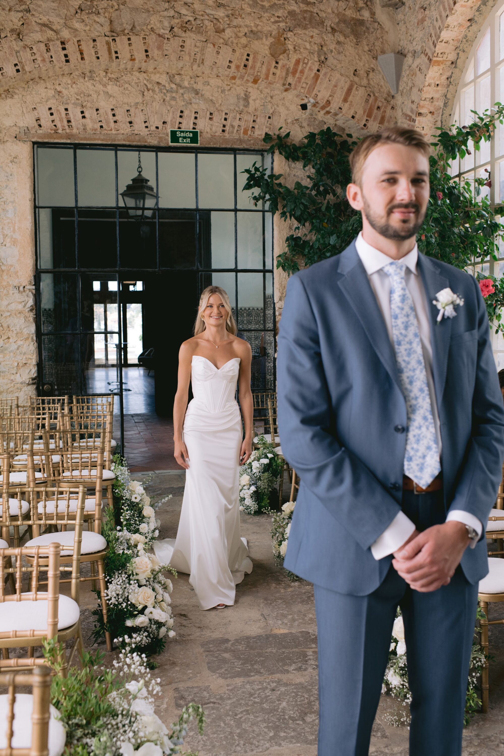 Katelyn & Nick wedding at Forte da Cruz, Estoril, Portugal, by Alex Tome