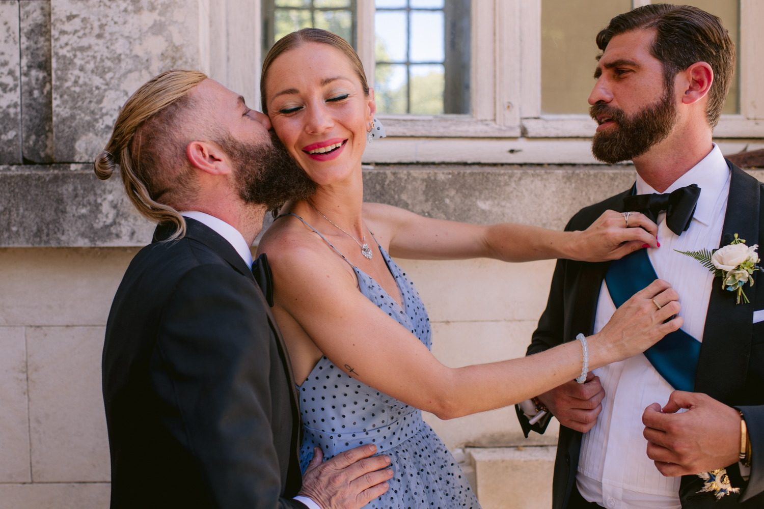 Alejandro & Alberto wedding at Château des Ormes, France, by Alex Tome