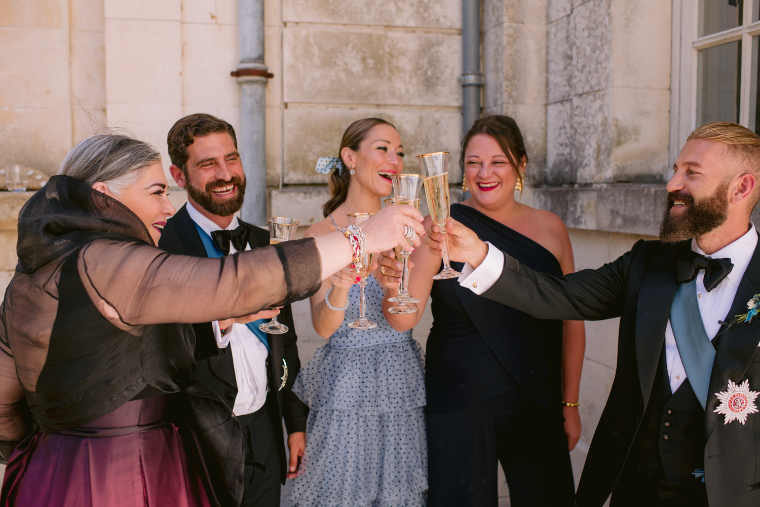 Alejandro & Alberto wedding at Château des Ormes, France, by Alex Tome