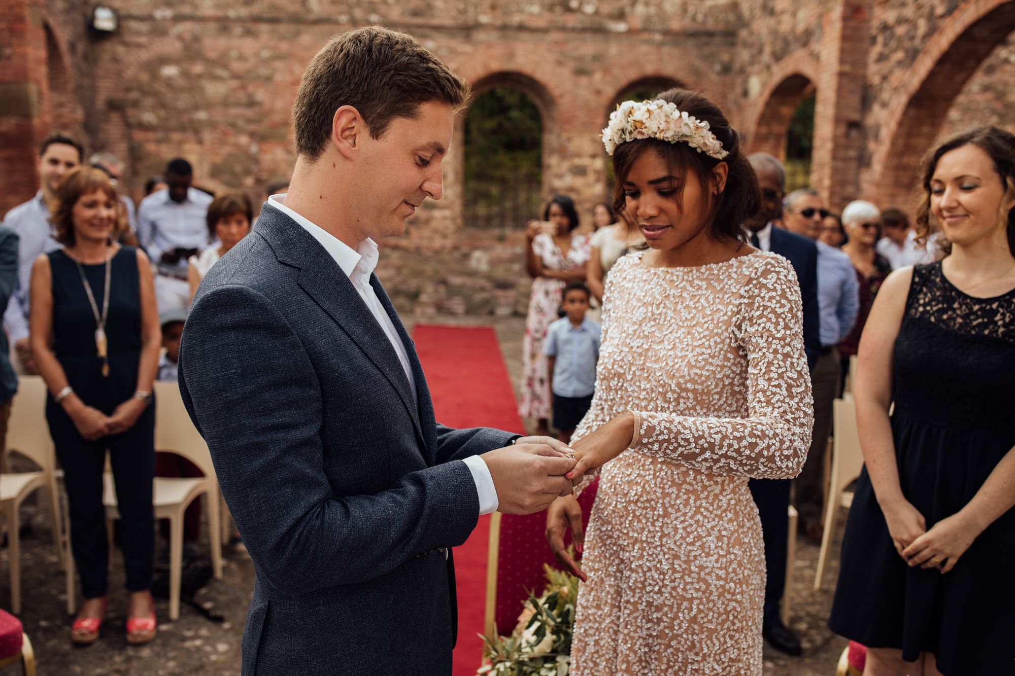 Jessica & Cédric wedding at Tuscany, Italy, by Alex Tome