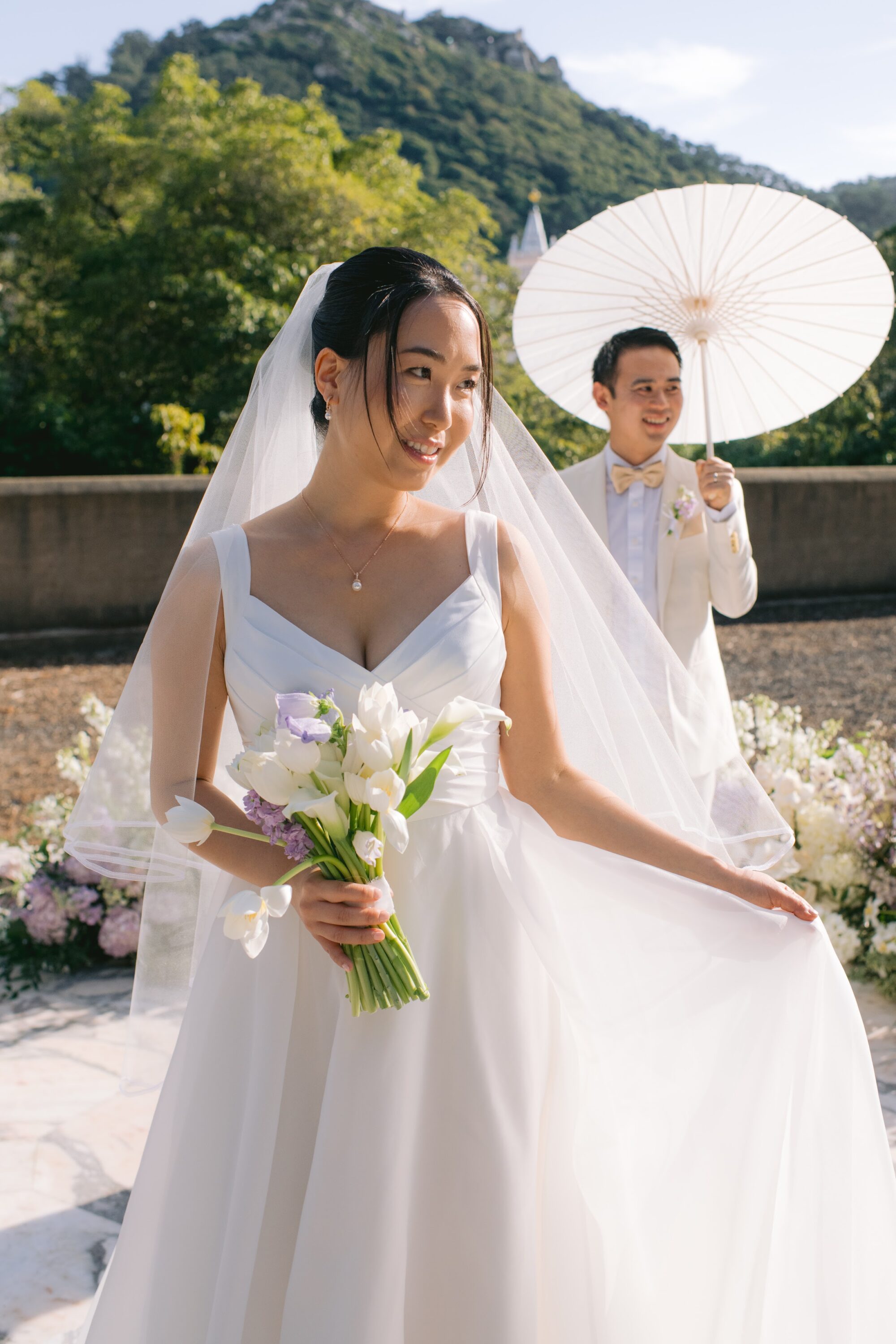 Angela & Jack wedding at Sintra, Portugal, by Alex Tome