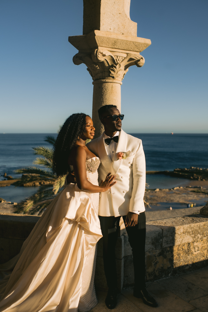 Ayaba & Daryl wedding at Forte da Cruz, Estoril, Portugal, by Alex Tome