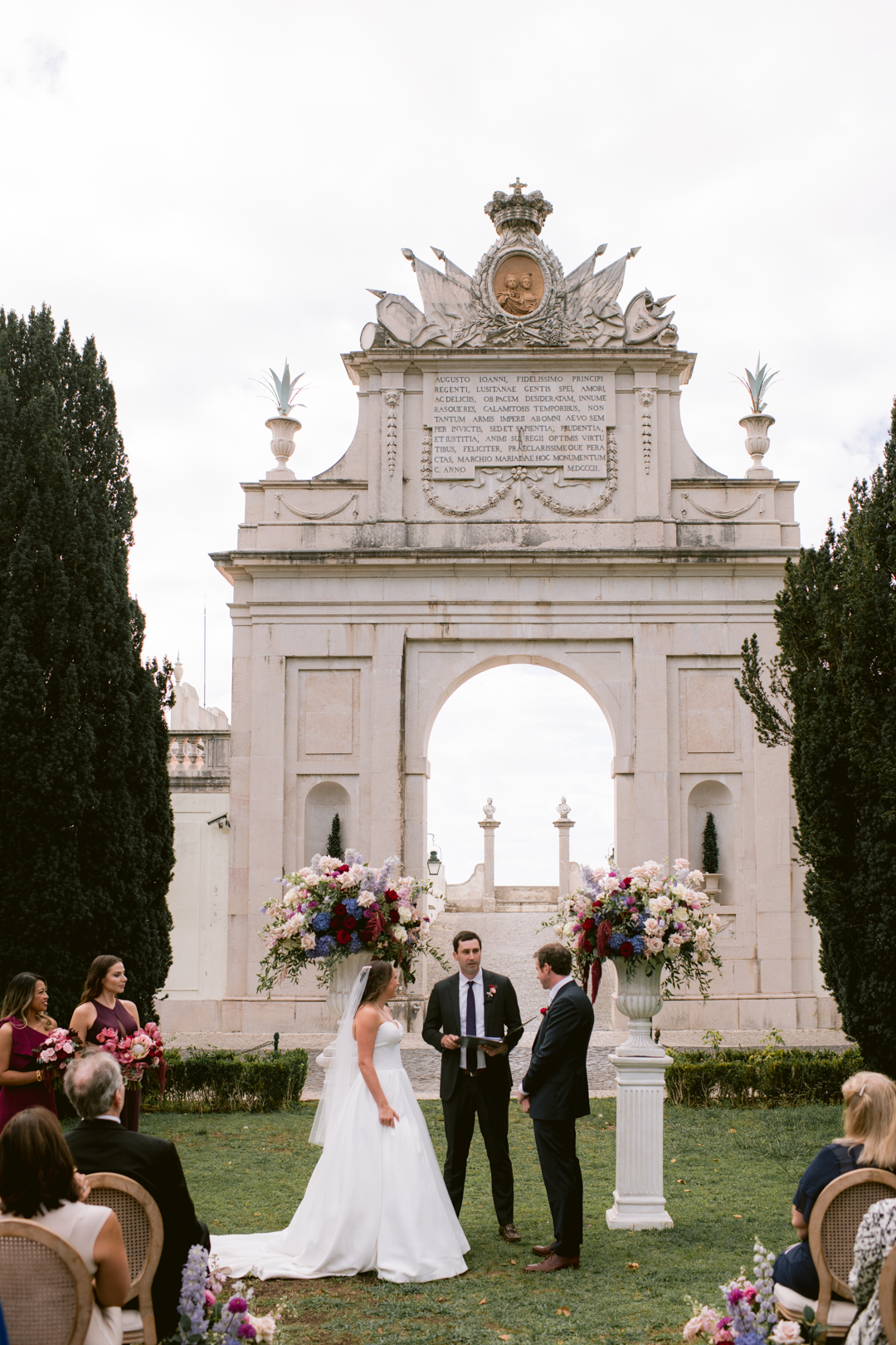 Mary Grace & Robert wedding at Palácio Seteais, Sintra, Portugal, by Alex Tome