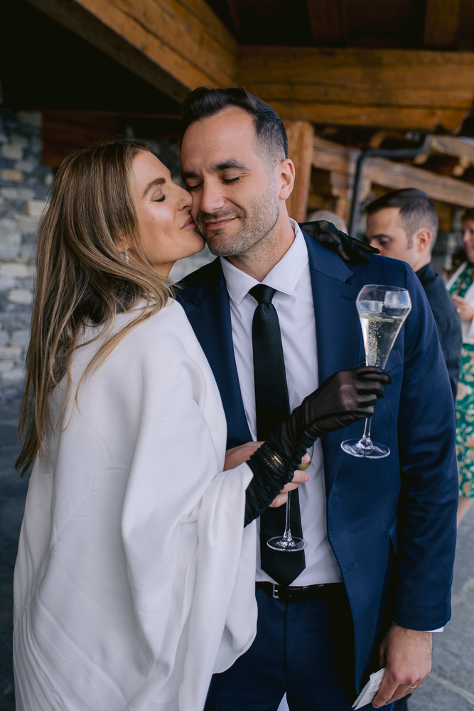 Caroline & Stephen wedding at Crans-Montana, Switzerland, by Alex Tome