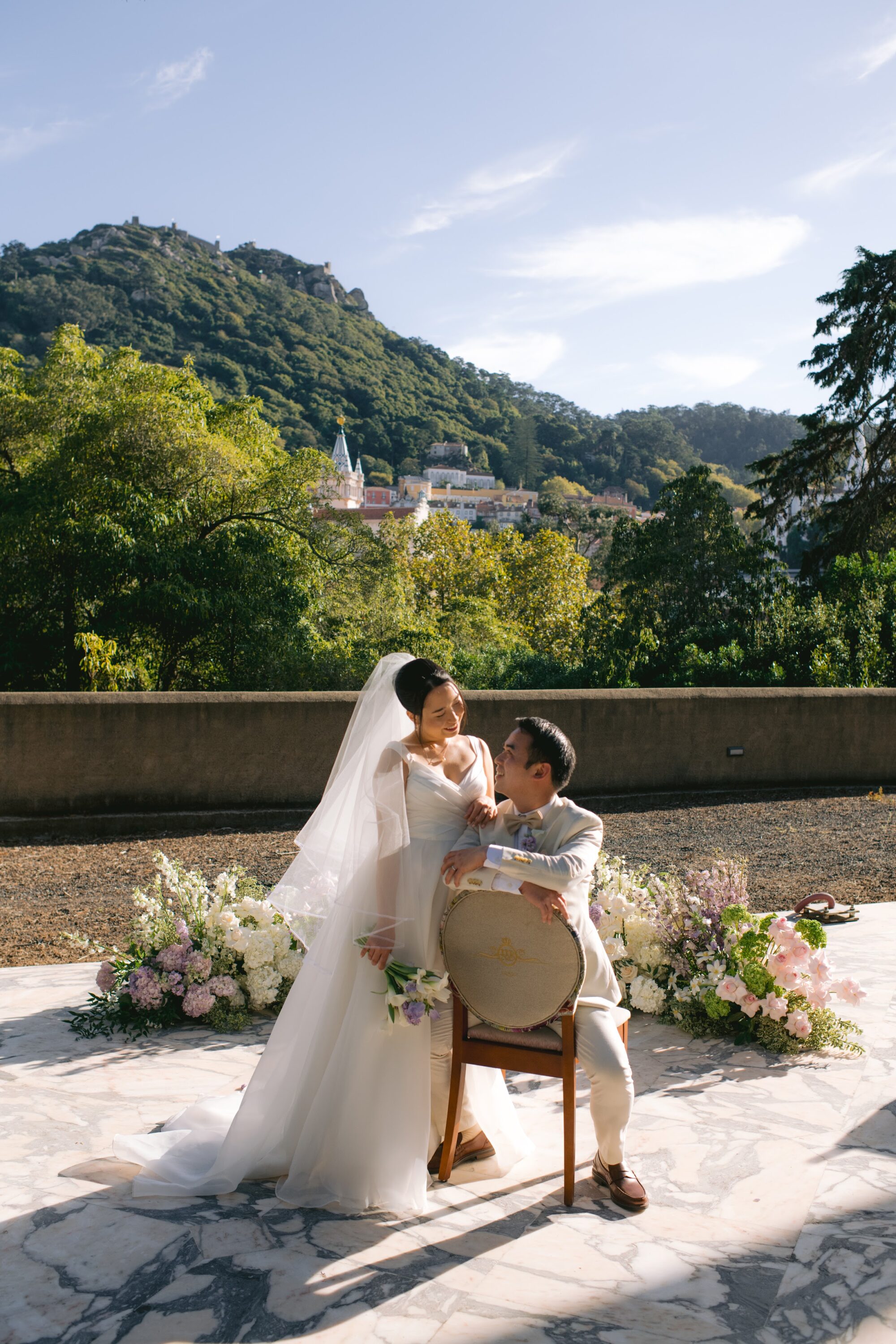 Angela & Jack wedding at Sintra, Portugal, by Alex Tome