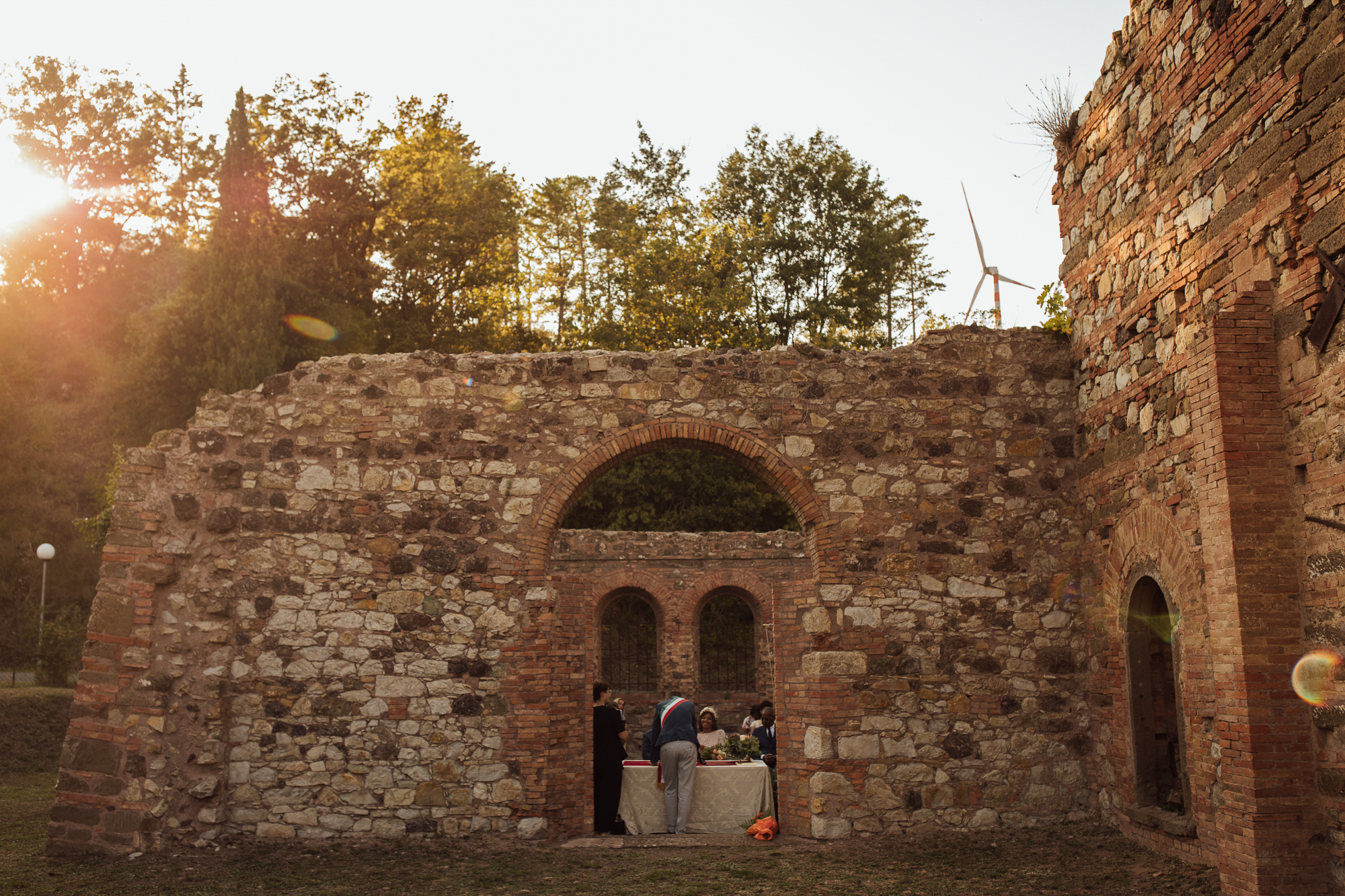 Jessica & Cédric wedding at Tuscany, Italy, by Alex Tome