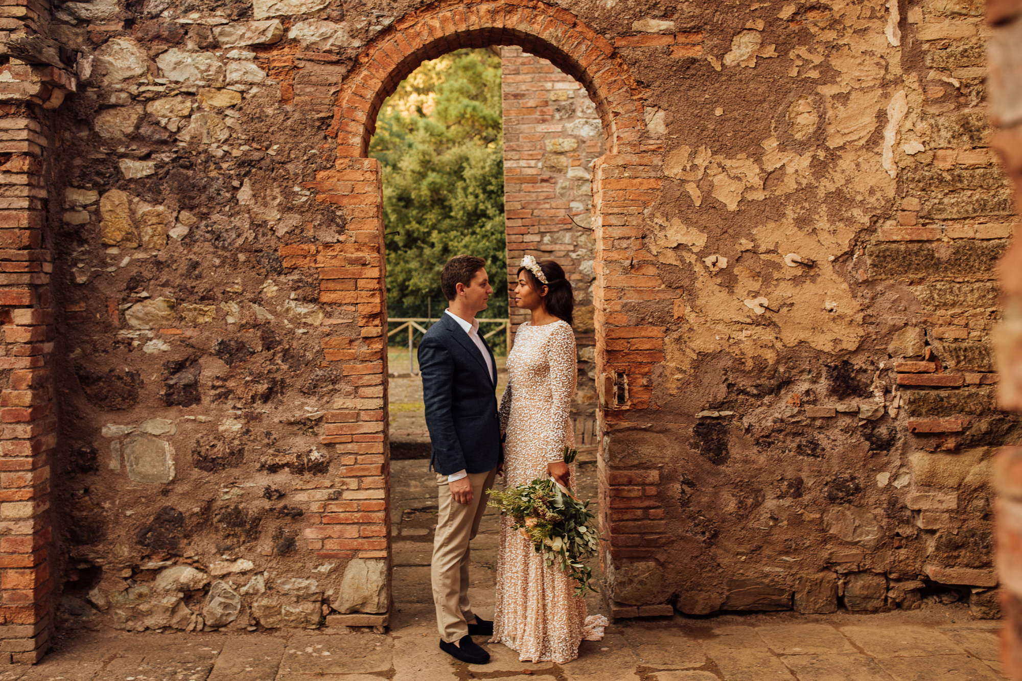 Jessica & Cédric wedding at Tuscany, Italy, by Alex Tome