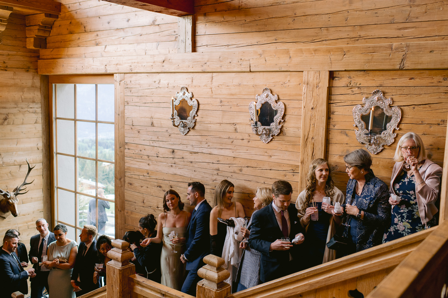 Caroline & Stephen wedding at Crans-Montana, Switzerland, by Alex Tome