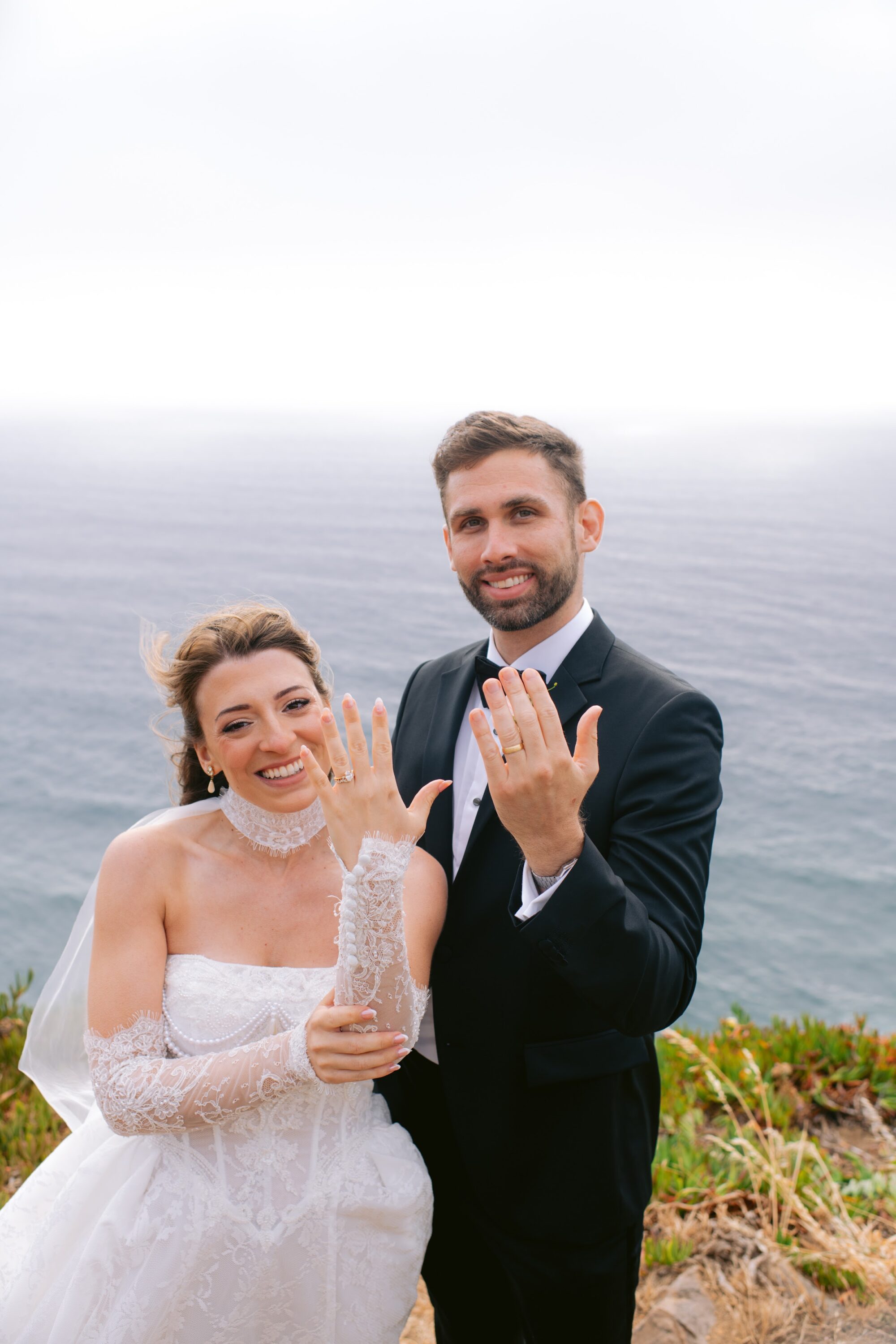 Melanie & Chris wedding at Cabo da Roca, Portugal, by Alex Tome