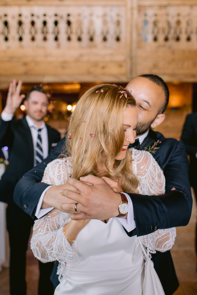 Caroline & Stephen wedding at Crans-Montana, Switzerland, by Alex Tome