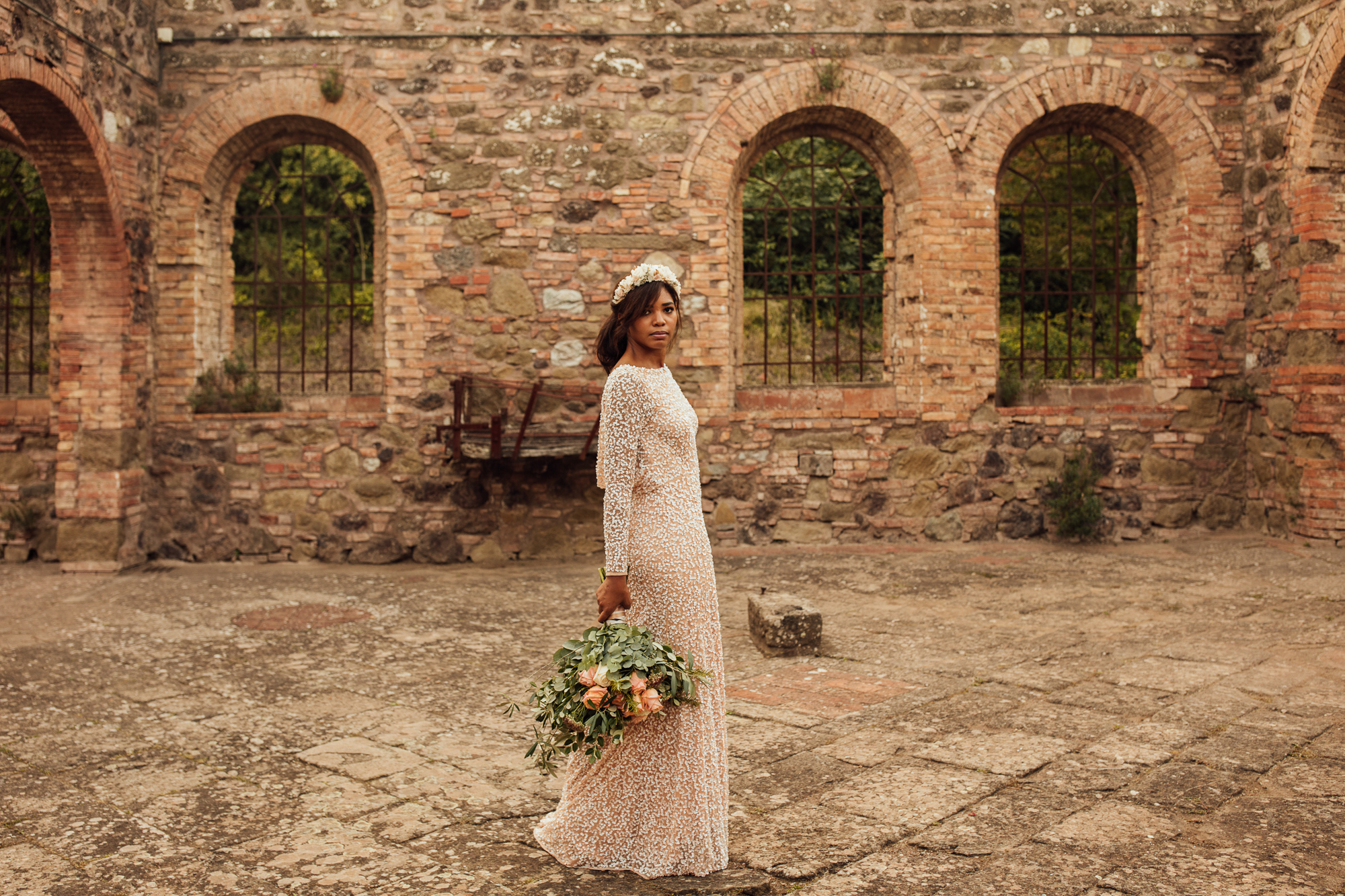 Jessica & Cédric wedding at Tuscany, Italy, by Alex Tome