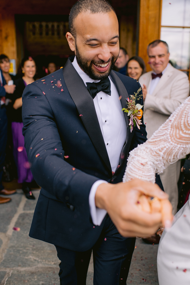 Caroline & Stephen wedding at Crans-Montana, Switzerland, by Alex Tome