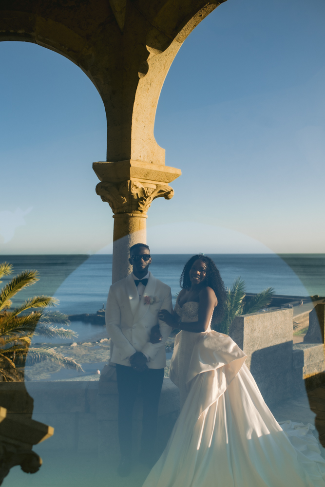Ayaba & Daryl wedding at Forte da Cruz, Estoril, Portugal, by Alex Tome
