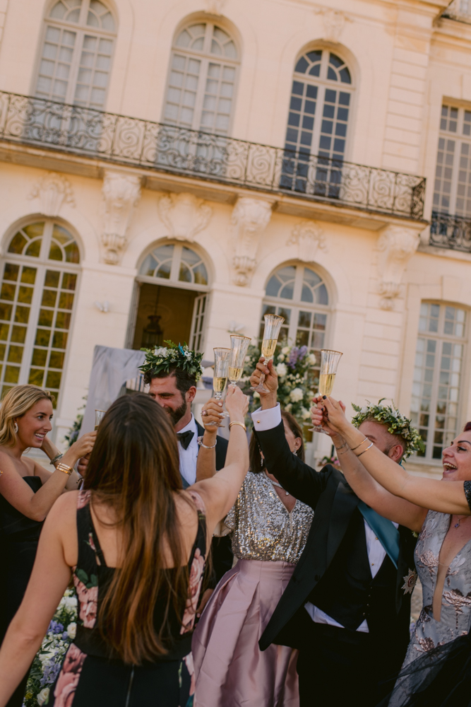 Alejandro & Alberto wedding at Château des Ormes, France, by Alex Tome