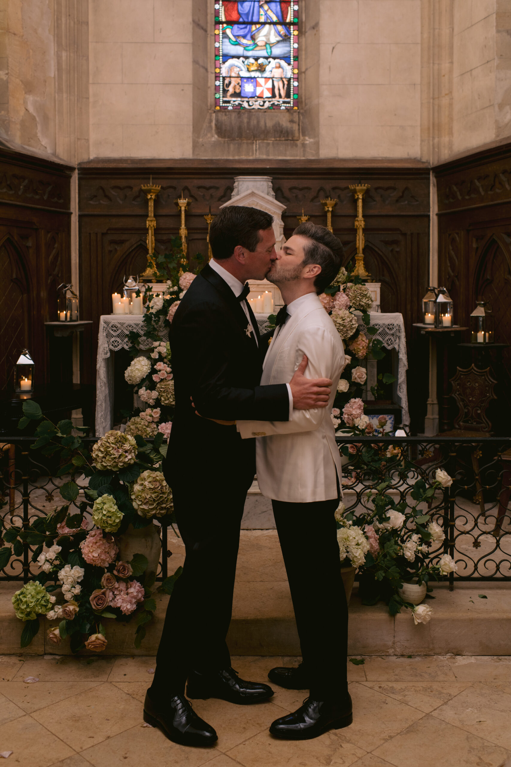 Matt & Steven wedding at Château de la Bourie, France, by Alex Tome