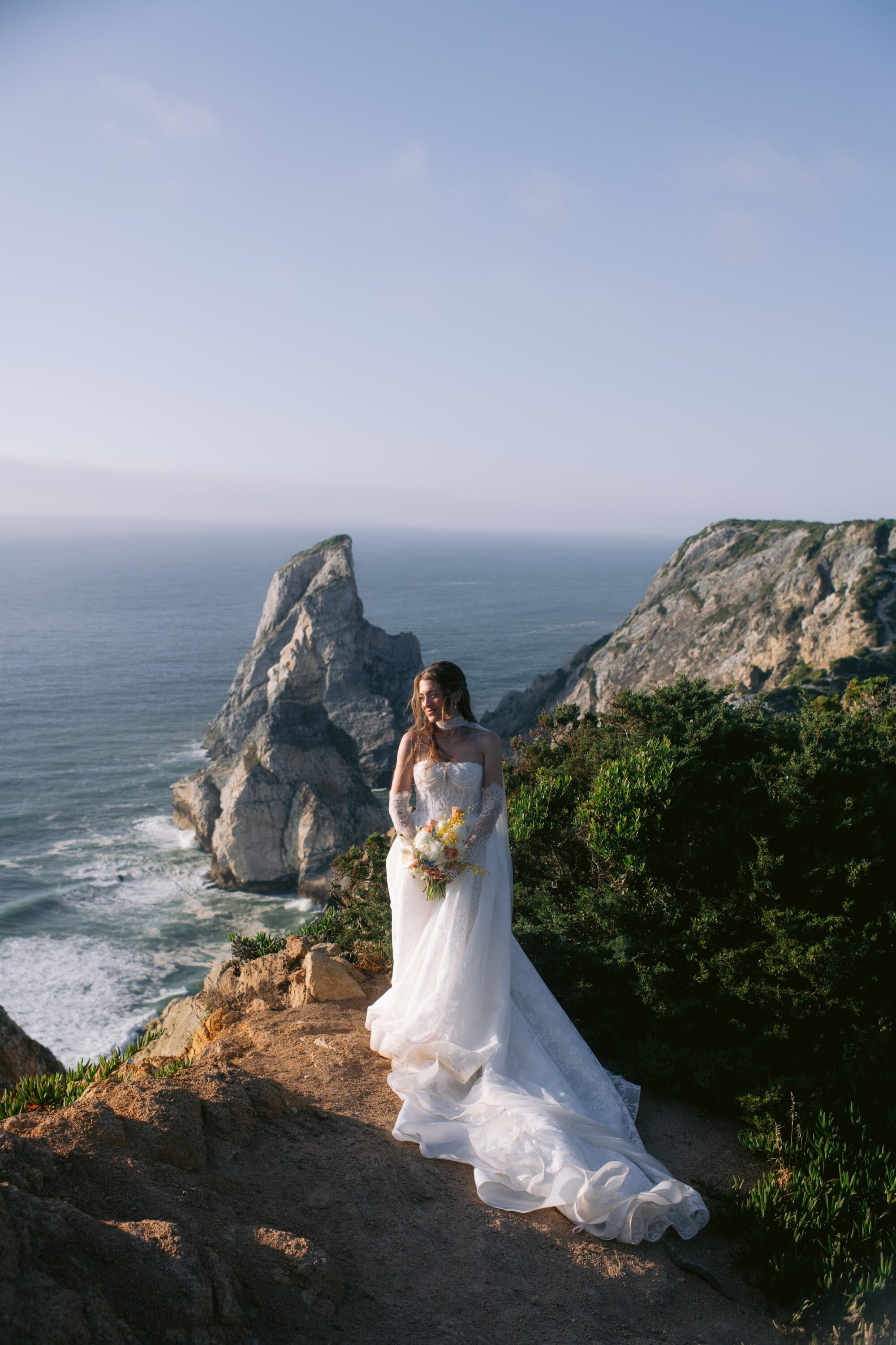 Melanie & Chris wedding at Cabo da Roca, Portugal, by Alex Tome