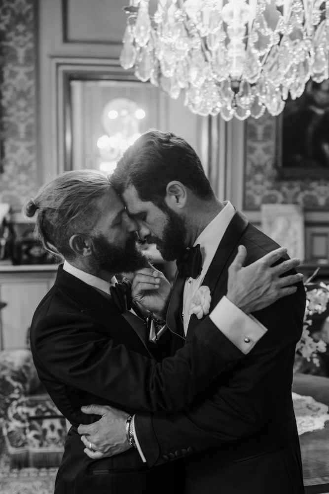 Alejandro & Alberto wedding at Château des Ormes, France, by Alex Tome