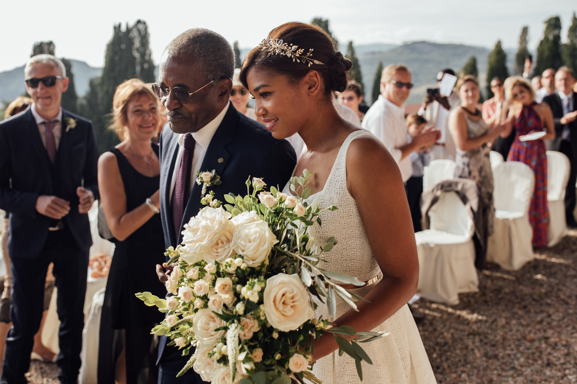Jessica & Cédric wedding at Tuscany, Italy, by Alex Tome