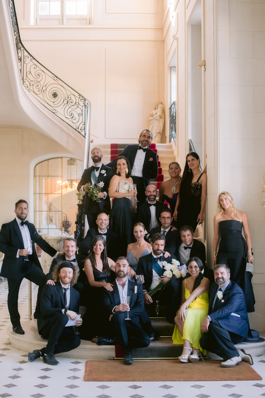 Alejandro & Alberto wedding at Château des Ormes, France, by Alex Tome