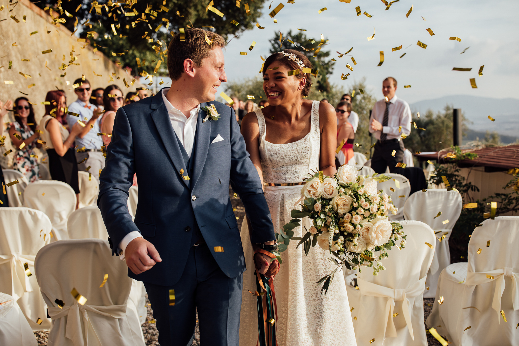 Jessica & Cédric wedding at Tuscany, Italy, by Alex Tome