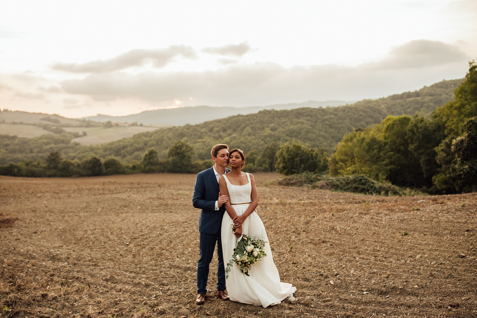Jessica & Cédric wedding at Tuscany, Italy, by Alex Tome
