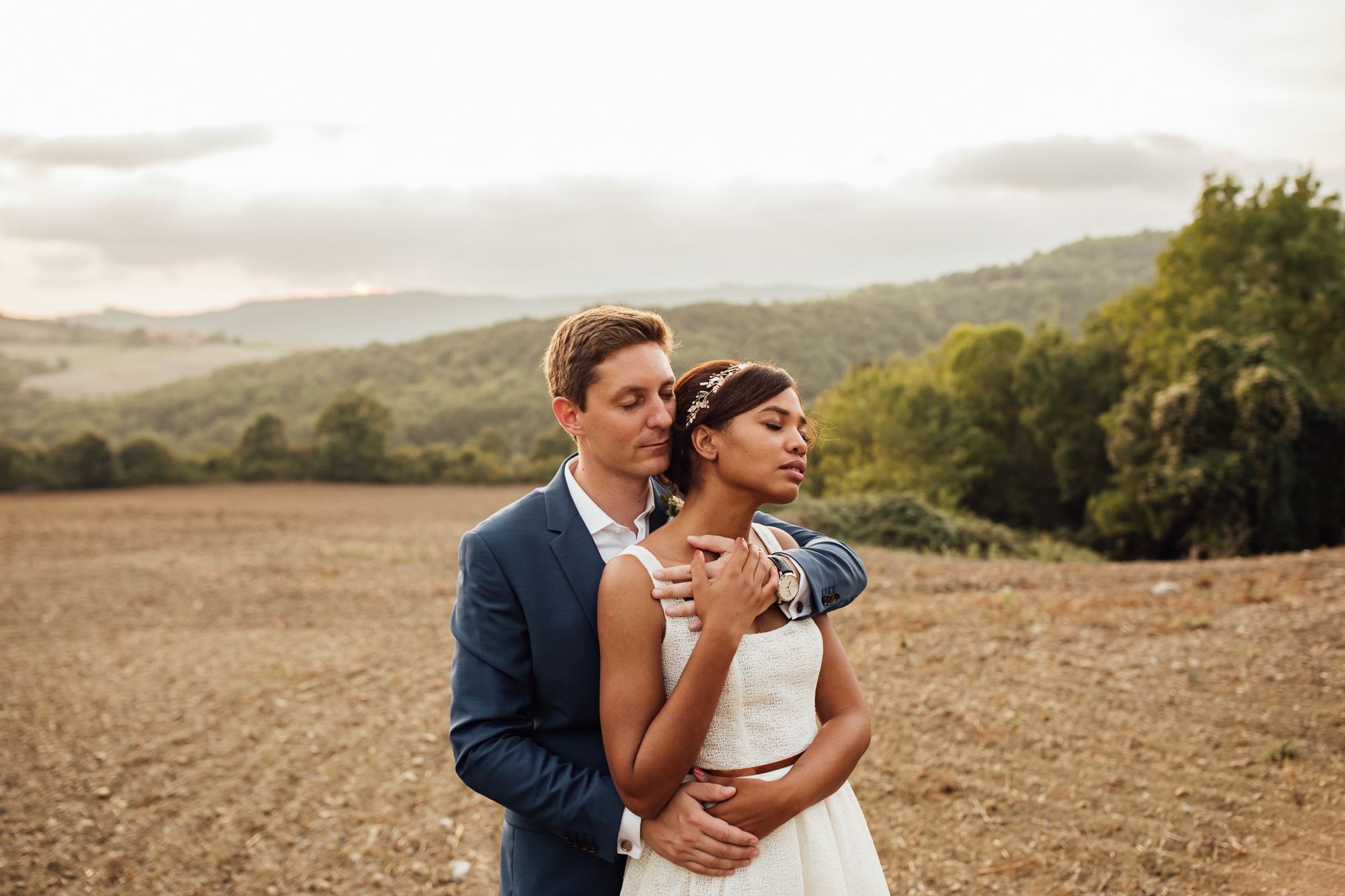 Jessica & Cédric wedding at Tuscany, Italy, by Alex Tome