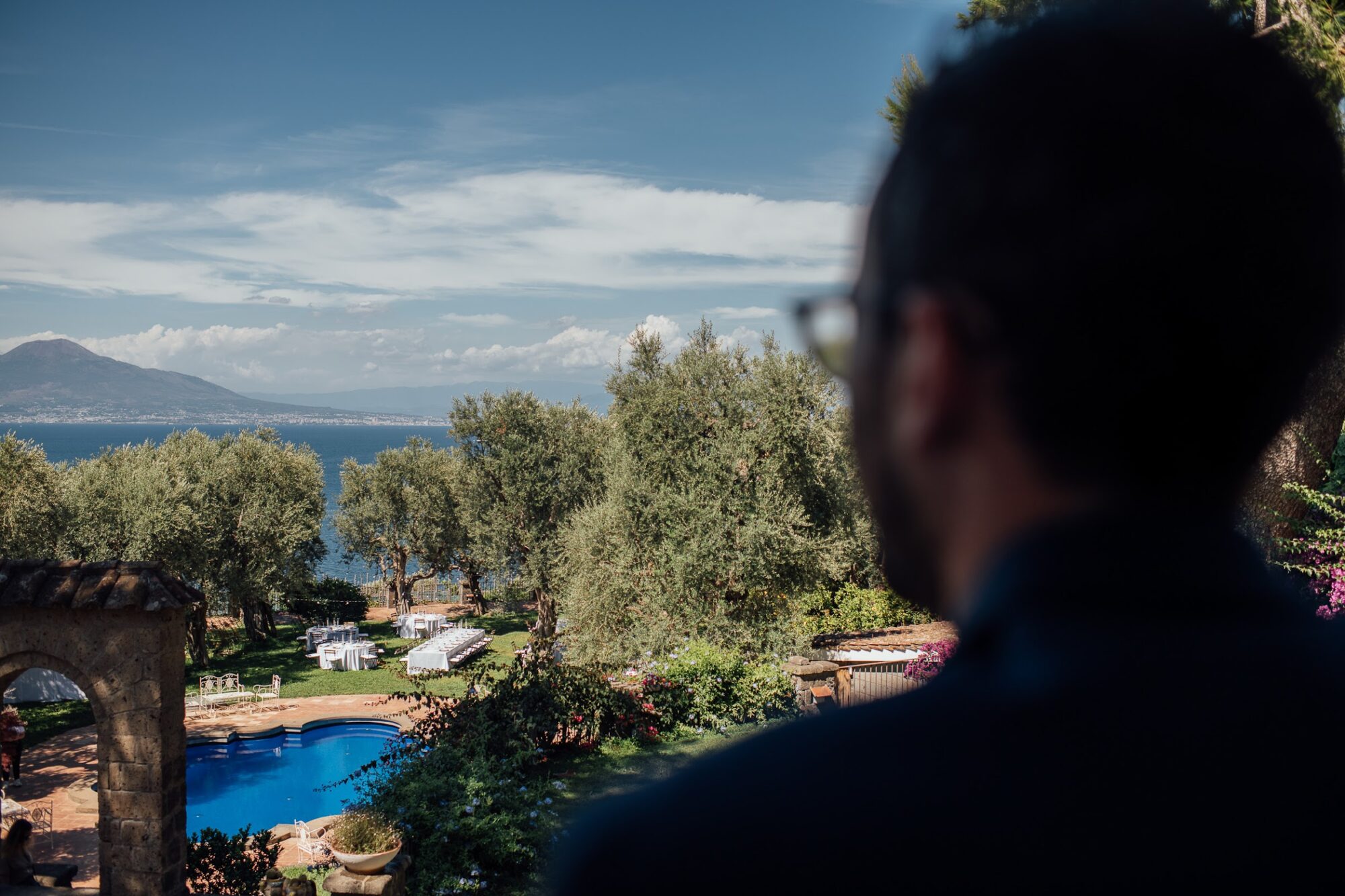 Christina & Marco wedding at Sorrento, Italy, by Alex Tome