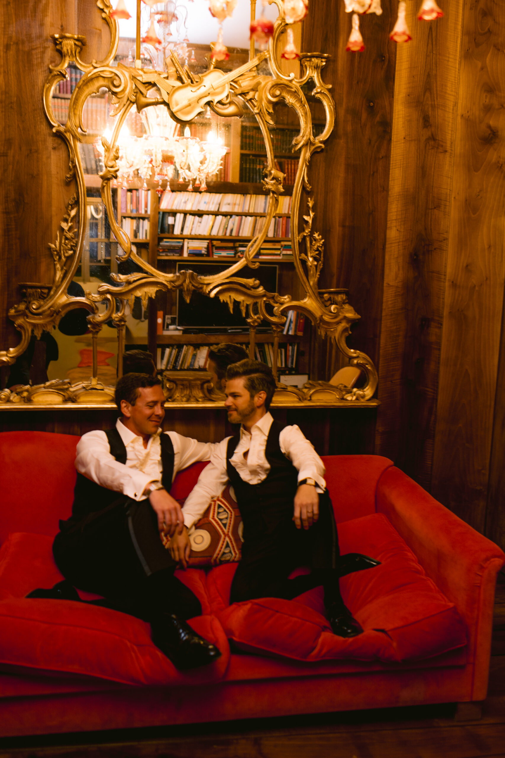 Matt & Steven wedding at Château de la Bourie, France, by Alex Tome