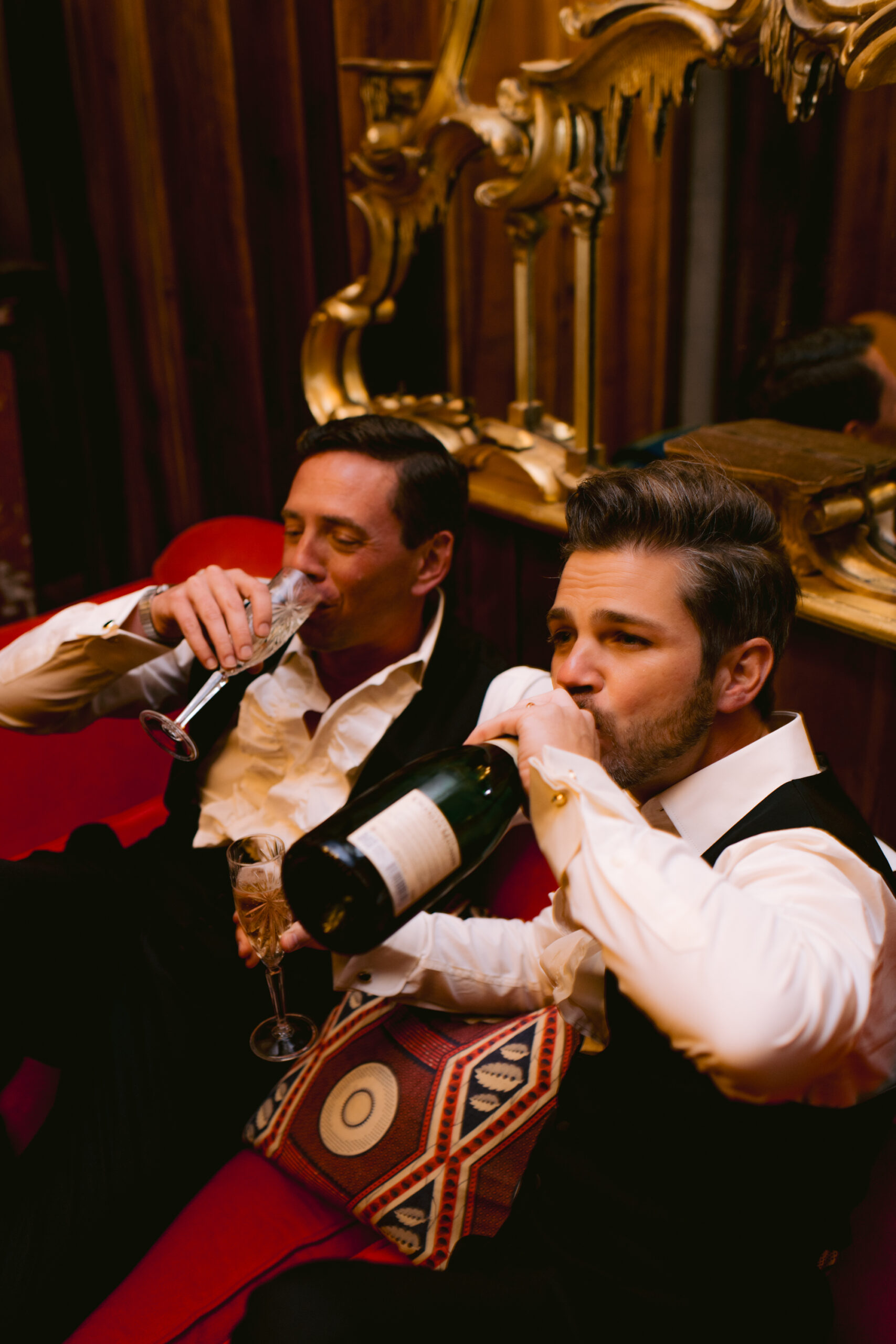 Matt & Steven wedding at Château de la Bourie, France, by Alex Tome